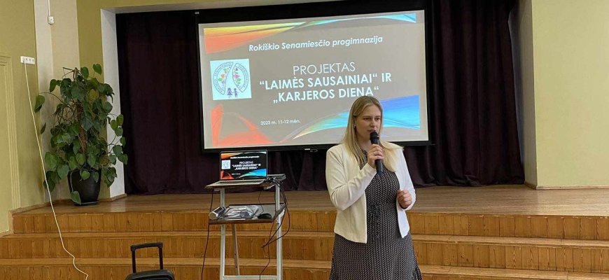 Apie karjeros perspektyvas pasakojo... sausainiai (foto)