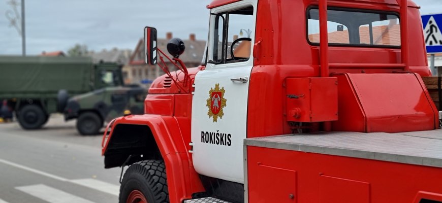 Rokiškio ugniagesiai kviečia paminėti šv. Florijono (ugniagesių globėjo) dieną