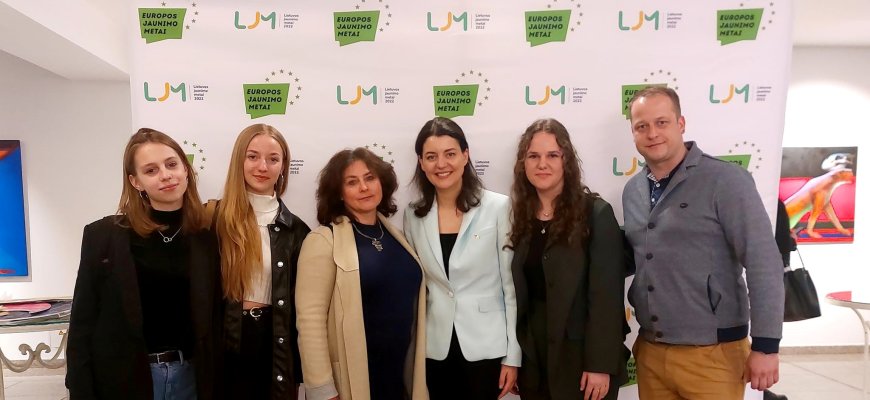 Jaunimo organizacijų atstovai dalyvavo Lietuvos Jaunimo metų atidaryme