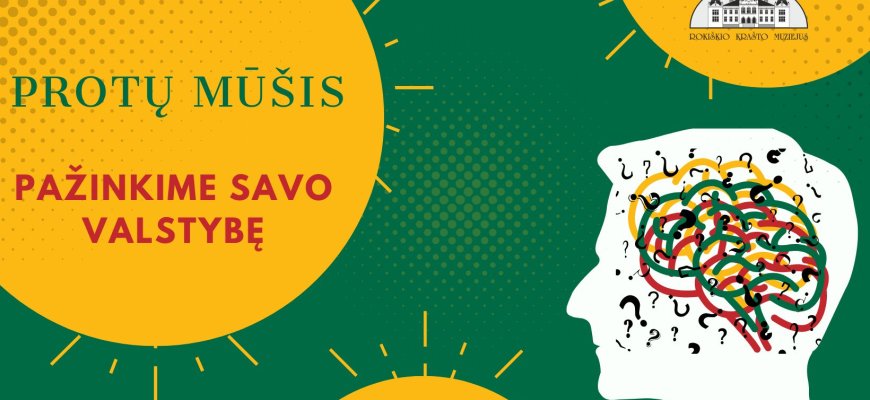 Kviečia dalyvauti protmūšyje „Pažinkime savo valstybę“