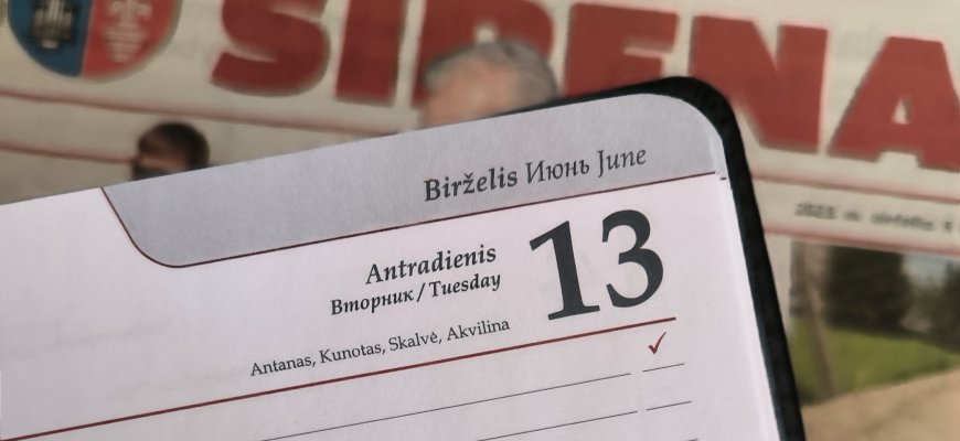 Birželio 13-oji Lietuvoje ir pasaulyje