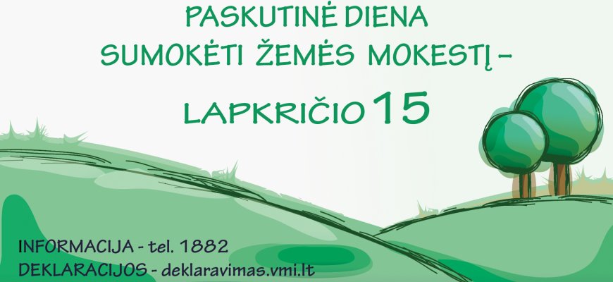 Panevėžio ir Utenos apskričių žemės savininkai į biudžetą turės sumokėti 8,8 mln. eurų žemės mokesčio
