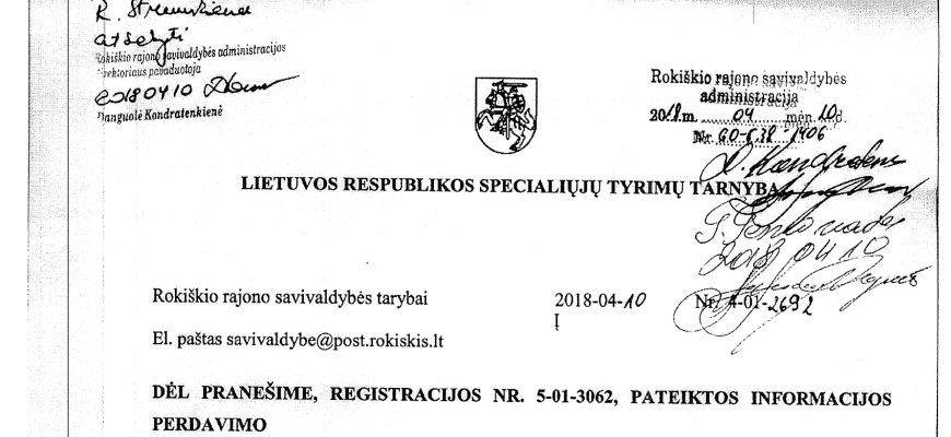 Socialinės paramos centro direktorės pavaduotojo konkurso rezultatai apskųsti Specialiųjų tyrimų tarnybai
