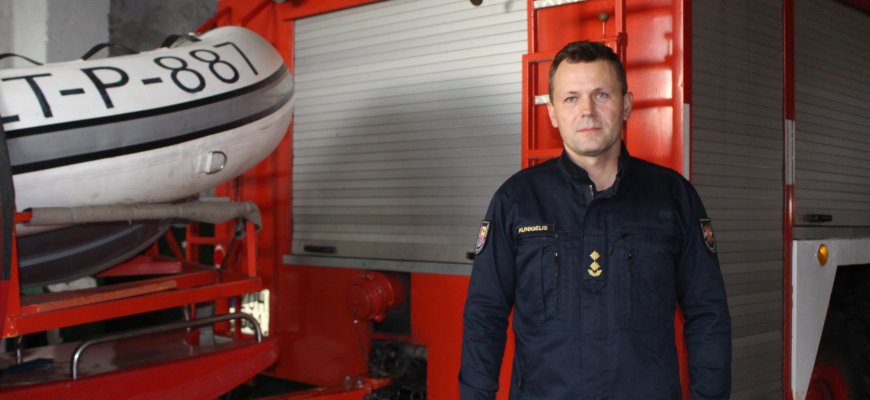 Ugniagesių vadas apie rokiškėnų požiūrį į saugumą, atsakomybę, mitus bei katinus medyje