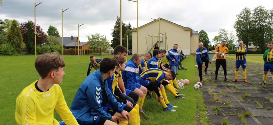 Rokiškio futbolo klubas lygiosiomis pradėjo antrąjį pirmenybių ratą