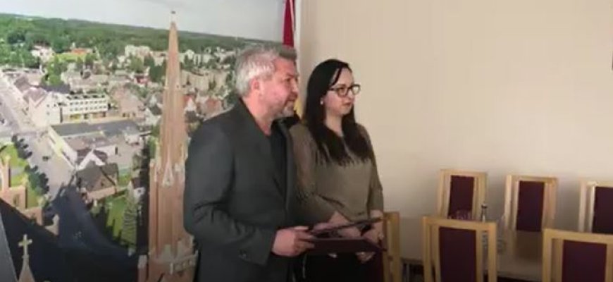Rokiškio rajono meras Rokiškio krašto sportininkams įteikė garbės raštus