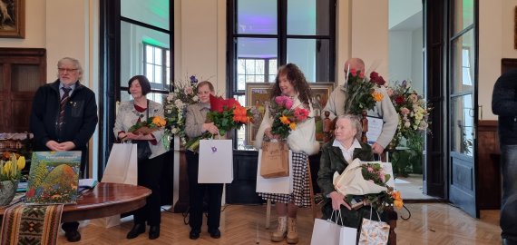 Išdalintos kraštietės M. Bičiūnienės vardo premijos (foto)