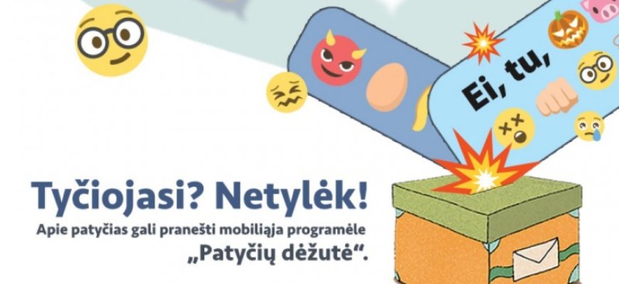 Nuo šiol mokykloms pradėti naudoti „Patyčių dėžutę“ bus žymiai paprasčiau