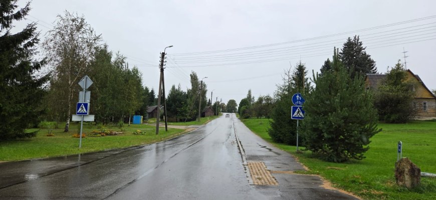Ne pokštas ir ne apgaulė: Juodupėje bus nauja pėsčiųjų perėja