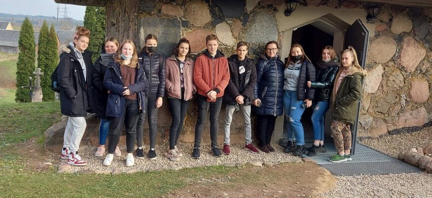 Kamajų Antano Strazdo gimnazijos mokiniai dalyvavo netradicinėje pamokoje