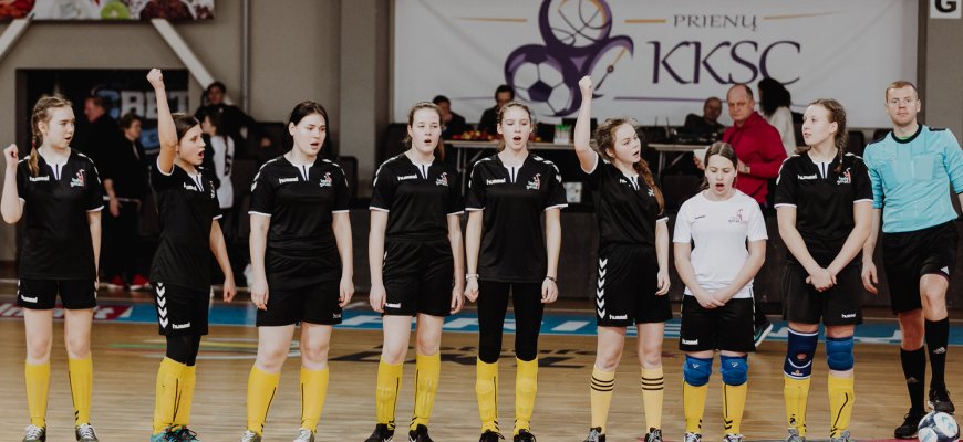 Rokiškio moksleivės – Lietuvos salės futbolo čempionės