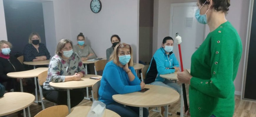 RTVŽŪM paminėta Pasaulinė baltosios lazdelės diena