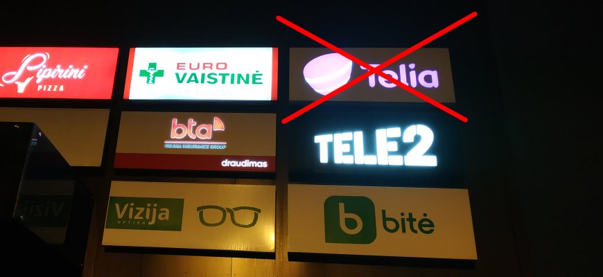 Telia uždaro saloną Rokiškyje
