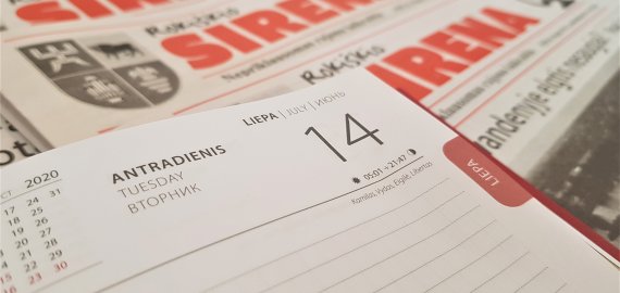 Liepos 14-oji Lietuvoje ir pasaulyje