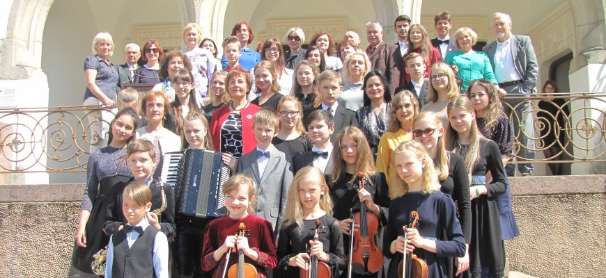 Gabūs jaunieji muzikos mylėtojai žavėjo koncerte „Aukštaitijos talentai - 2018“