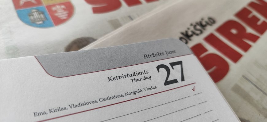 Birželio 27-oji Lietuvoje ir pasaulyje