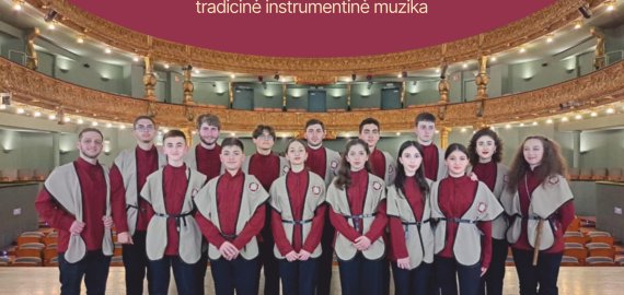 Sakartvelo folkloro ansamblis „Marula“ pristatys savo kurybą rokiškėnams