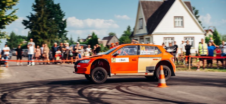 Ralio sprinto ir Mini ralio etapo „CBet Rally Juodupė“ nepraleido ir Lietuvos ralio elitas (foto)