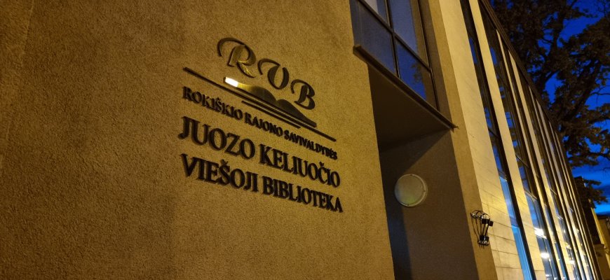 Kviečia aplankyti parodas Rokiškio Juozo Keliuočio viešojoje bibliotekoje
