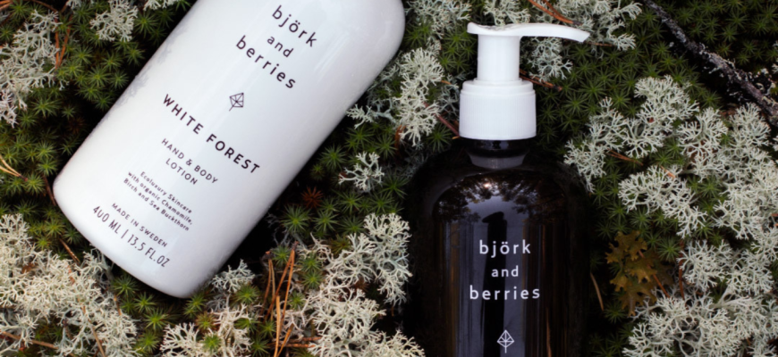 Björk and Berries: Natūrali skandinaviška kosmetika – gamtos dovanos jūsų odai