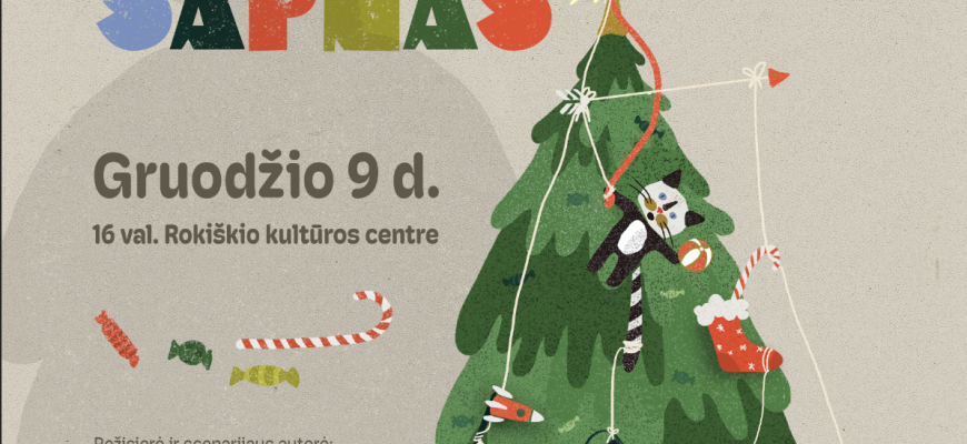 Rokiškio kultūros centre – kalėdinė pasaka vaikams „Mikalojaus sapnas“