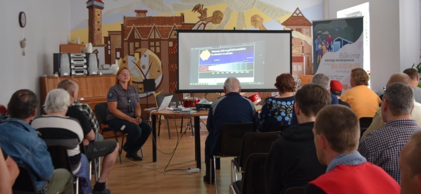 Skemų socialinės globos namuose - pokalbiai apie saugumą