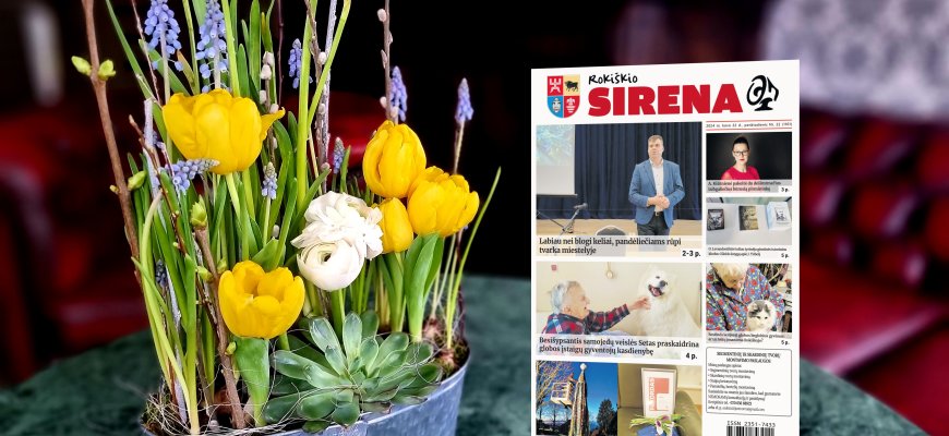 Penktadienio „Rokiškio Sirena“ numeris paruoštas!