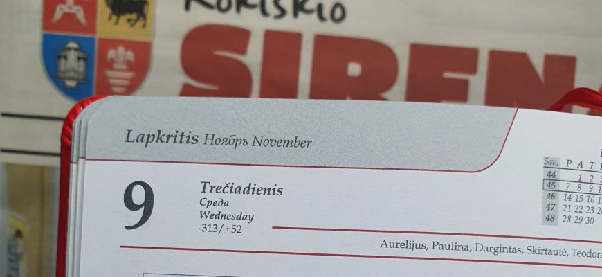 Lapkričio 9-oji Lietuvoje ir pasaulyje