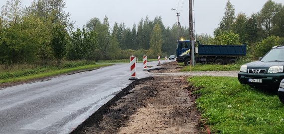 Naujais ar rekonstruotais pėsčiųjų takais vasarą bus galima apeiti visą Rokiškį