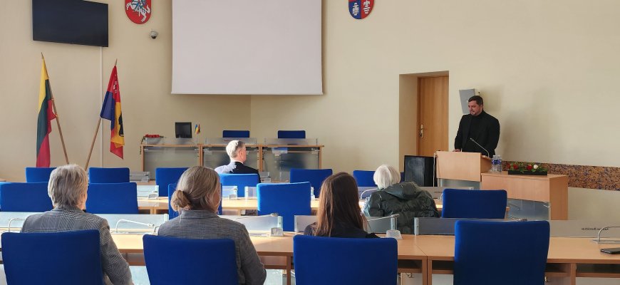 Rokiškio seniūno ataskaita: daugiau kalbėta apie ateitį, nei apie praeitį