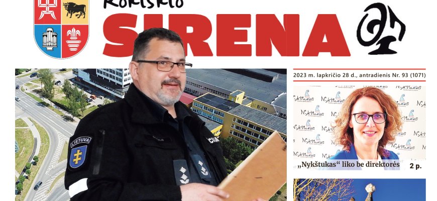 Paskutinis šio rudens „Rokiškio Sirena“ numeris jau pakeliui!