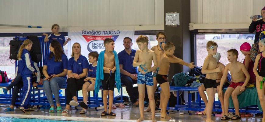Darbingas Rokiškio plaukikų savaitgalis (foto)
