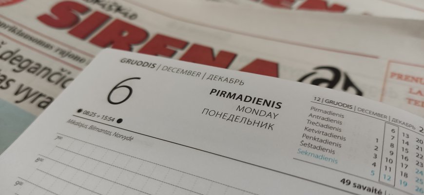Gruodžio 6-oji Lietuvoje ir pasaulyje