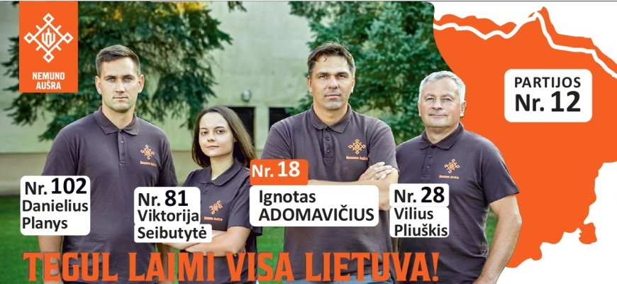 Už ką balsuoti ragina aktyviausias vienmandatininkas į LR Seimo narius I. Adomavičius