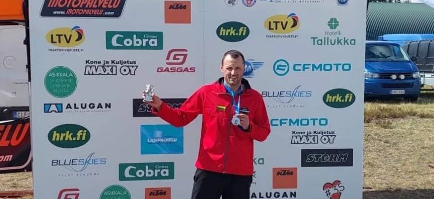 Renatas Jegorovas iš Europos čempionato Suomijoje grįžo su vicečempiono titulu