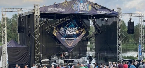 Šeštadienį praūžusi audra neaplenkė ir Kupiškio – stichija užklupo šventės „Mano vasara“ dalyvius (foto)