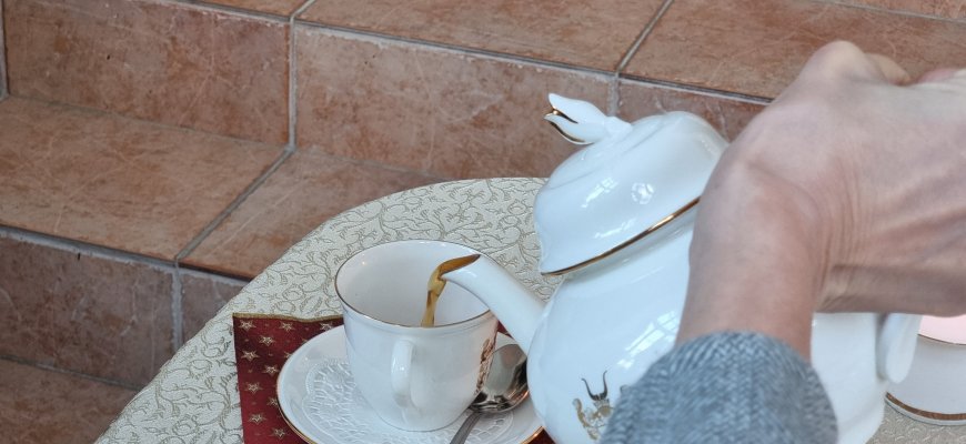 Kava kamajiškių sodybose
