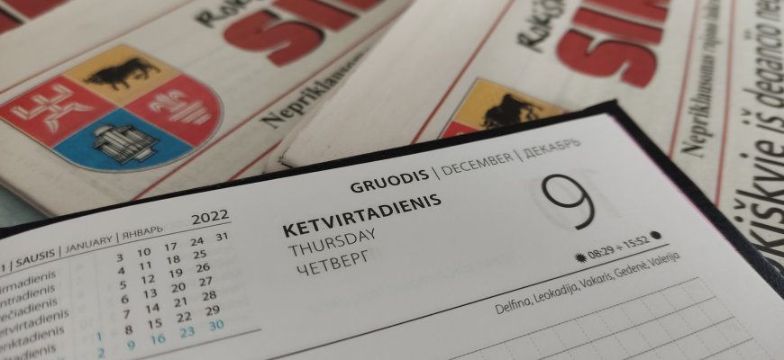 Gruodžio 9-oji Lietuvoje ir pasaulyje