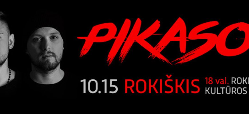 Grupės „Pikaso“ koncertas Rokiškyje „Istorija tęsiasi...“