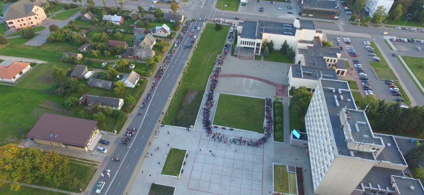 Didžiausia eisena Rokiškio miesto istorijoje (video)