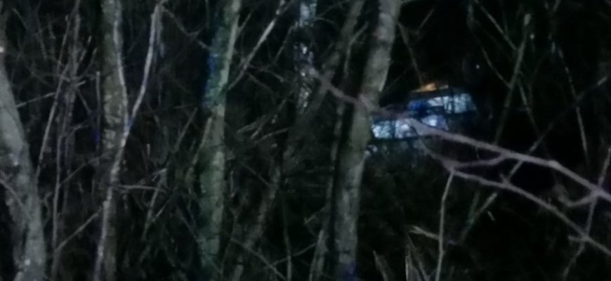 Netoli Panemunėlio didžiulė avarija: griovyje du automobiliai, sužaloti žmonės