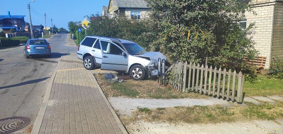 Ketvirtadienio rytą - avarija (foto)