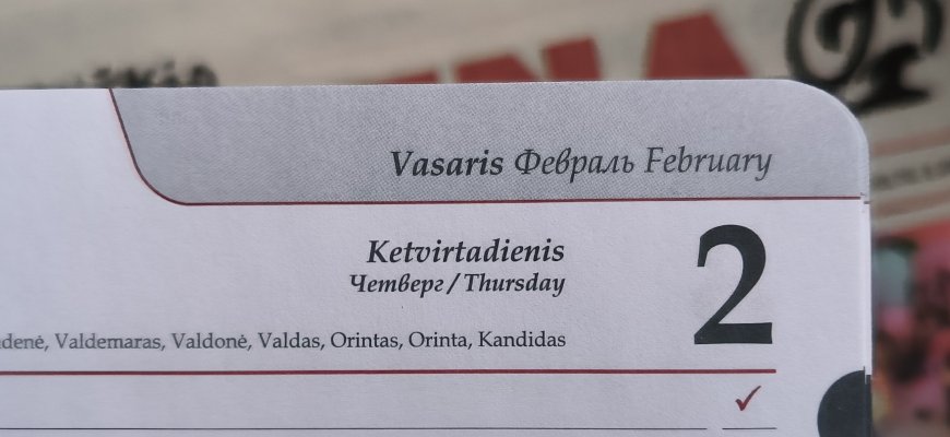 Vasario 2-oji Lietuvoje ir pasaulyje