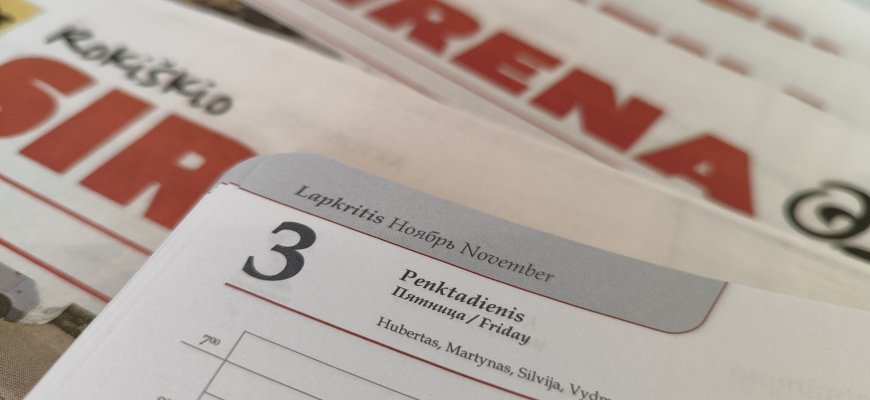 Lapkričio 3-oji Lietuvoje ir pasaulyje
