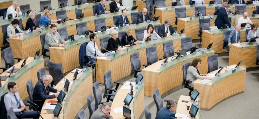 2020 m. sausio 19 d. siūloma paskelbti pirmalaikius Seimo rinkimus
