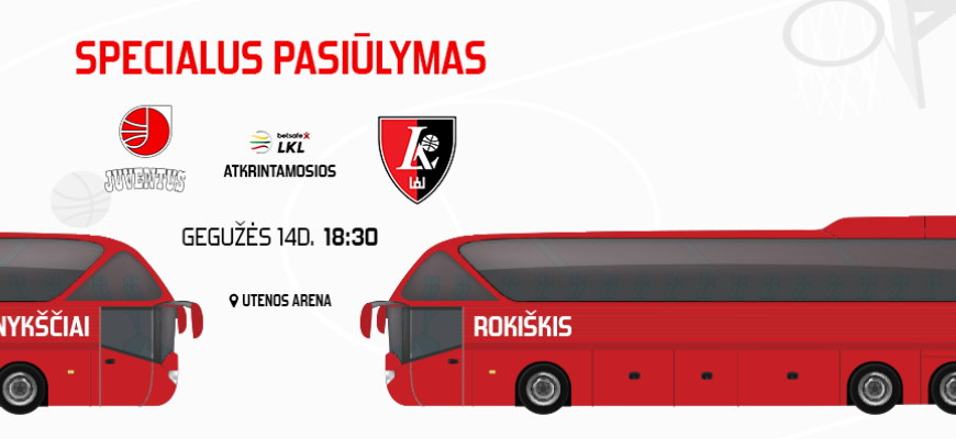 Specialus „Juventus“ pasiūlymas Anykščių ir Rokiškio gyventojams