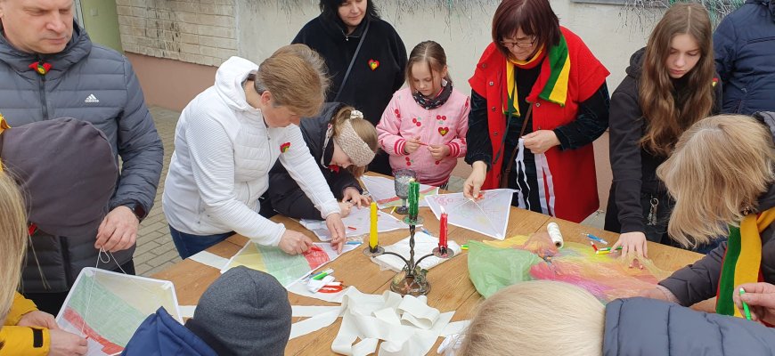 Į dangų kilo Bajorų Laisvės aitvarai (foto)