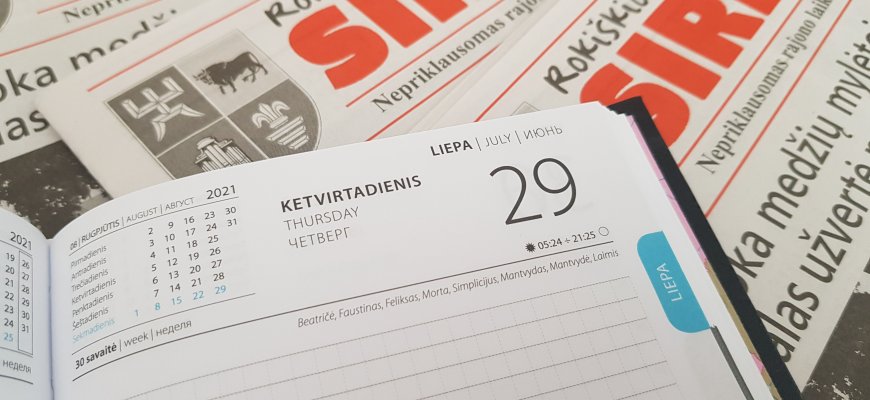 Liepos 29-oji Lietuvoje ir pasaulyje