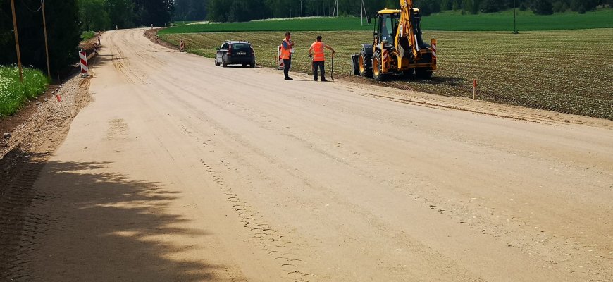 Kelias į Duokiškį pagaliau bus asfaltuotas