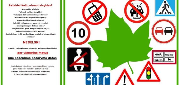 Informacija pradedantiesiems vairuotojams, pažeidusiems KET.  Kada reikia baigti papildomus vairuotojų mokymus?